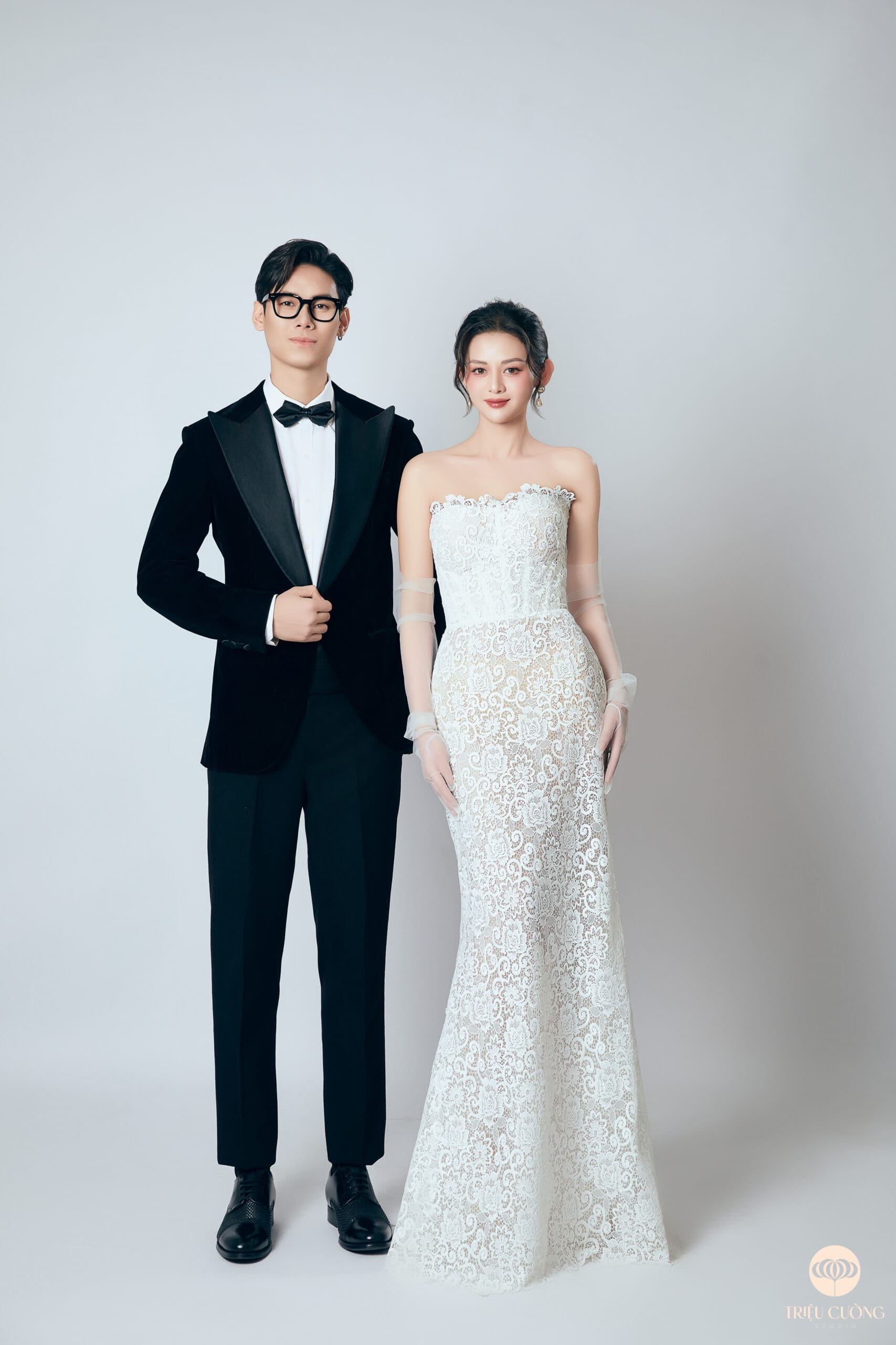 Chụp ảnh cưới Hàn Quốc trong studio
