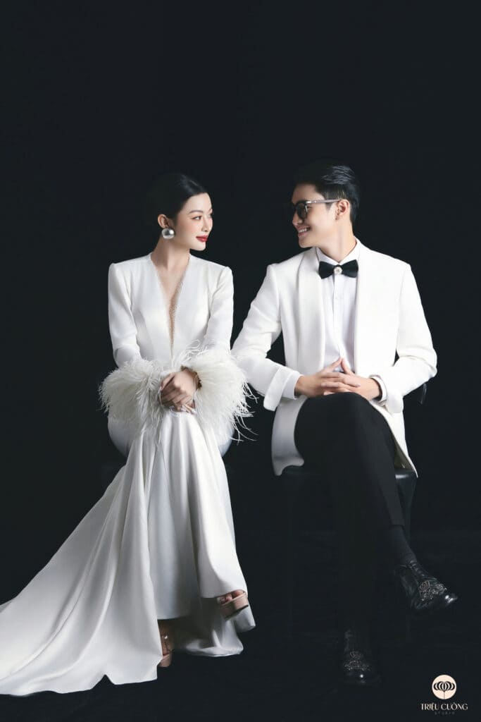 Chụp ảnh cưới Hàn Quốc trong studio